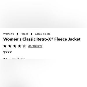 Forest green Women’s Patagonia fleece jacket